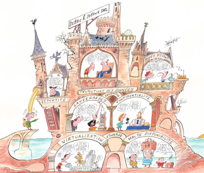 animation silverlight chateau debrick et debroc